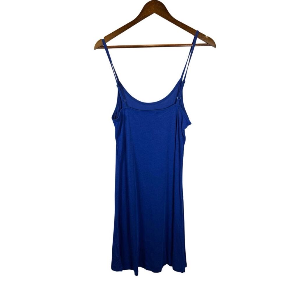 Johnny Was Womens XS Kahinu Dress & Slip Silk Diomedes Blue Boho Floral NWT $465 - Picture 9 of 15